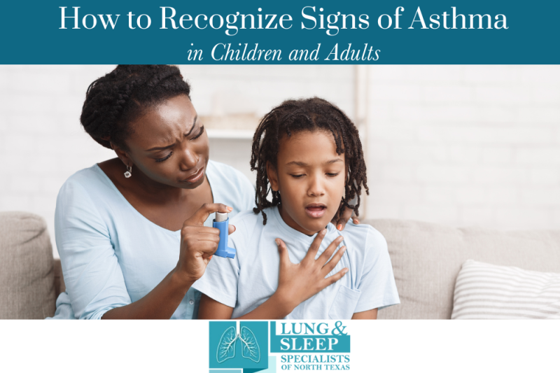 How to Recognize Signs of Asthma in Children and Adults