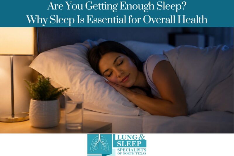 Are You Getting Enough Sleep Why Sleep Is Essential for Overall Health